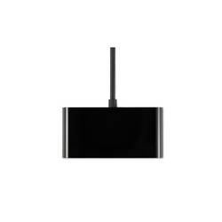 Kensington K33616WW USB Hub 4 porty USB-A USB 3.1 Gen2 10 GBit/s s konektorem USB C černá K33616WW