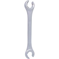 KS Tools 517.0268 Otevřený oboustranný očkový klíč, zahnutý, 24 x 27 mm