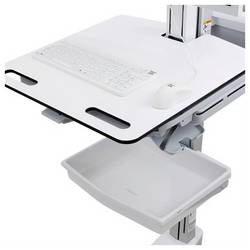 Ergotron 98-134/Styleview Front Tray úložný prostor pro mobilní stojan monitoru 1 Displej: (s) bílá