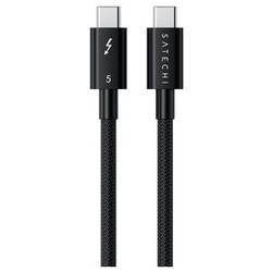 Satechi Thunderbolt™ kabel USB-C ® zástrčka 1 m černá ST-YTB5100K