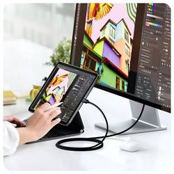Satechi Thunderbolt™ kabel USB-C ® zástrčka 1 m černá ST-YTB5100K