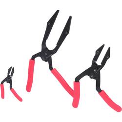 KS Tools 115.5010 Sada kleští pro postupné odstranění hadice, zahnutá, 3 ks