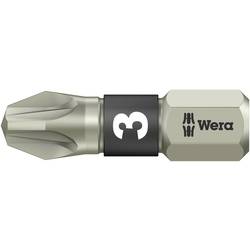 Wera 05071022001 3855/1 TS PZ 3 X 25 MM křížový bit Pohon (šroubovák): 1/4 (6,3 mm) Typ zakončení: křížový PZ PZ 3 25 mm