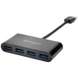 Kensington K39121EU USB Hub 4 porty USB-A USB 3.0 5 GBit/s černá UH4000 4 Port Hub