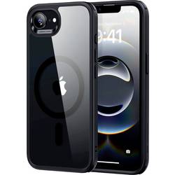 ESR Classic Hybrid HaloLock zadní kryt na mobil Apple iPhone 17e, iPhone 16e transparentní, černá 1552552, Kompatibilní s MagSafe, odolné vůči nárazům