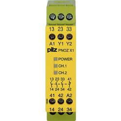 PILZ PNOZ X1 24VAC/DC 3n/o 1n/c bezpečnostní relé, 24 V DC/AC, 3 spínací kontakty, 1 rozpínací kontakt, (š x v x h) 22.5 x 87 x 121 mm, 774300, 1 ks