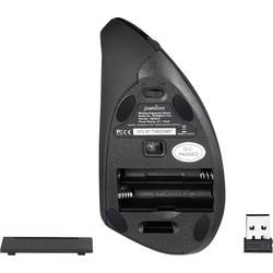 Perixx Perimice-713L optická ergonomická myš, přenos USB, 5 tlačítko, 2000 dpi, černá