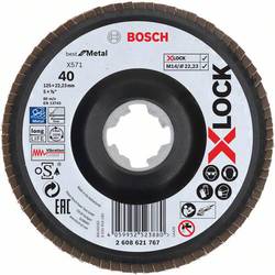 Bosch Accessories 2608621767 X-LOCK vějířový brusný kotouč Průměr 125 mm 1 ks