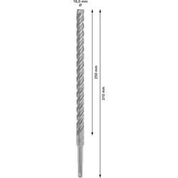 Bosch Accessories 2608833827 2608833827 wolfram-karbid příklepový vrták 16 mm Celková délka 310 mm SDS plus 1 ks