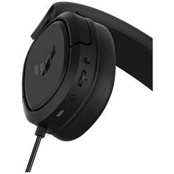 Asus TUF Gaming H1 Wireless Headset uzavřená (Over Ear) bezdrátová 7.1 Surround černá Redukce šumu mikrofonu Vypnutí zvuku mikrofonu, regulace hlasitosti Gaming
