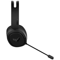 Asus TUF Gaming H1 Wireless Headset uzavřená (Over Ear) bezdrátová 7.1 Surround černá Redukce šumu mikrofonu Vypnutí zvuku mikrofonu, regulace hlasitosti Gaming