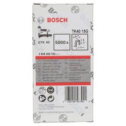 Bosch Accessories 2608200700 sponky s úzkým hřbetem 5000 ks Rozměry (d x š) 15 mm x 5.8 mm