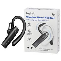 LogiLink BT0078 Headset do uší (In Ear) Bluetooth® černá