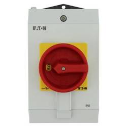 Eaton P1-40/I2/SVB/N spínač ZAP/VYP s nouzovým vypínačem 40 A 690 V 1 x 90 ° šedá, černá, červená, žlutá 1 ks