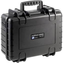 B & W International outdoor.cases Typ 4000 outdoorový kufřík, 16.6 l, (š x v x h) 420 x 325 x 180 mm, černá, 4000/B/SI