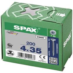 SPAX 1191010400353 R 88091 Senkkopf/T-STAR šroub do dřeva 4 mm 35 mm T-STAR plus ocel WIROX 200 ks