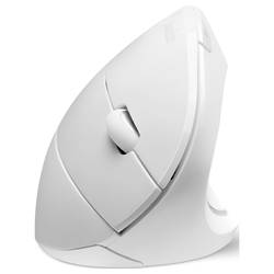 Perixx PERIMICE-713 N W optická ergonomická myš, přenos bezdrátový, 6 tlačítko, 1000 dpi, 1500 dpi, 2000 dpi, bílá