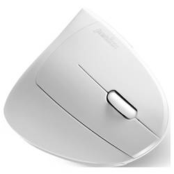 Perixx PERIMICE-713 N W optická ergonomická myš, přenos bezdrátový, 6 tlačítko, 1000 dpi, 1500 dpi, 2000 dpi, bílá
