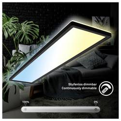 Briloner TAVA 7533015 LED panel 36 W teplá bílá, denní bílá černá