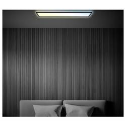 Briloner TAVA 7533015 LED panel 36 W teplá bílá, denní bílá černá