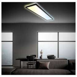 Briloner TAVA 7533015 LED panel 36 W teplá bílá, denní bílá černá