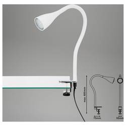 Briloner Elasti 2762016P upínací světlo E14 F (A - G) 3 W bílá
