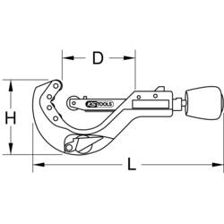 KS Tools 222.0660 řezák trubek