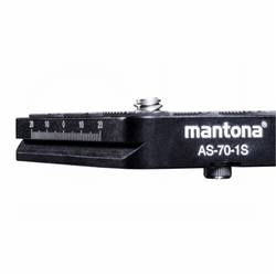 Mantona AS-70-1S deska pro rychlou výměnu Vnější závit=1/4