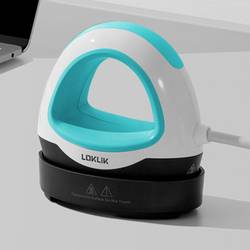 Loklik Mini Heat Press Zahřívací lis tyrkysová
