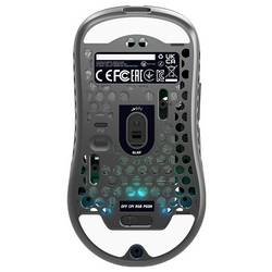 Cherry XTRFY M42 Wireless RGB optická myš, přenos bezdrátový, 19000 dpi, bílá