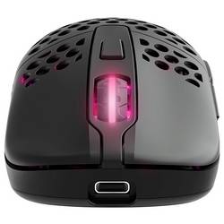 Cherry XTRFY M42 Wireless RGB optická myš, přenos bezdrátový, 19000 dpi, bílá