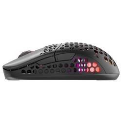 Cherry XTRFY M42 Wireless RGB optická myš, přenos bezdrátový, 19000 dpi, bílá