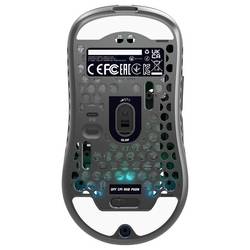 Cherry XTRFY M42 Wireless RGB optická myš, přenos bezdrátový, 19000 dpi, bílá