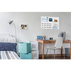 Sigel magnetický skleněný stůl B1200 bílá (š x v) 60 cm x 40 cm B1200