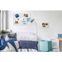 Sigel magnetický skleněný stůl B1200 bílá (š x v) 60 cm x 40 cm B1200