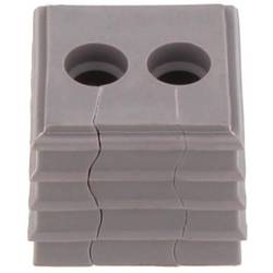 Weidmüller CABTITE SE 2/6.5 SML GY těsnící vložka s drážkami Průměr svorky (max.) 7 mm TPE světle šedá 10 ks