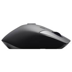 Rapoo MT760L myš, přenos bezdrátový, Bluetooth®, 10 tlačítko, 4000 dpi, šedá, černá