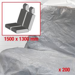 KS Tools 500.8084 Jednorázový potah na dvě sedadla polyetylén dvojité sedadlo