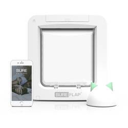 SureFlap Connect Klapka do dveří pro domácí mazlíčky bílá 1 ks