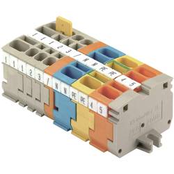 Řadové svorky mini ZDUB ZDUB 2.5-2/4AN/DM BL 1704550000-1 modrá Weidmüller 1 ks