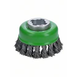Bosch Accessories Hrncový kartáč X-LOCK Heavy for Inox, 75 mm, 0,5 mm, cankový nerezový drát 2608620729 2608620729 1 ks