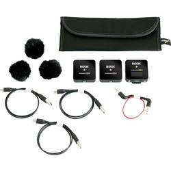 nasazovací řečnický mikrofon Rode Wireless GO II Druh přenosu:USB vč. tašky, vč. ochrany proti větru, vč. kabelu