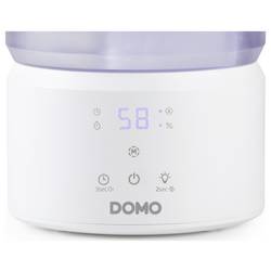 DOMO DO267HD ultrazvukový zvlhčovač vzduchu, DO267HD, 75 m³, 23 W, bílá, průhledná
