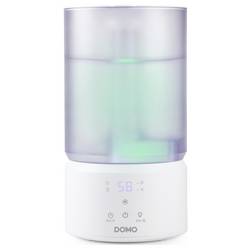 DOMO DO267HD ultrazvukový zvlhčovač vzduchu, DO267HD, 75 m³, 23 W, bílá, průhledná