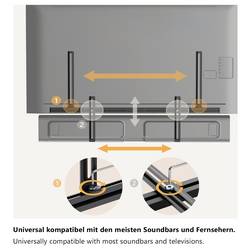 My Wall HZ33L Soundbar držák na zeď 1 ks