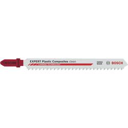 Bosch Accessories 2608902471 Přímočarý pilový list EXPERT Plastic Composites clean T301CHM, 3 ks 3 ks