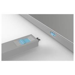 LINDY Zámek k portu USB-C® Lindy - Schloss für USB-C-Port - Blau sada 4 ks modrá zámek s klíčem vč. 1 klíče 40465