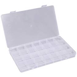 Quadrios 23SA090 krabička na malé součástky (d x š x v) 22.6 x 13.4 x 2.2 cm přihrádek: 28 pevné rozčlenění Box Obsah 1 ks