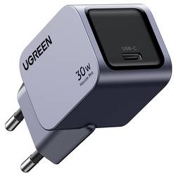 UGREEN Nexode Pro nabíjecí adaptér, USB Power Delivery (USB-PD) , GaN, Rychlonabíječka, USB-C® zásuvka, 30 W, Dodávka energie, šedá
