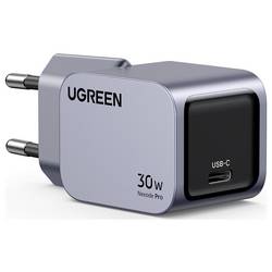 UGREEN Nexode Pro nabíjecí adaptér, USB Power Delivery (USB-PD) , GaN, Rychlonabíječka, USB-C® zásuvka, 30 W, Dodávka energie, šedá